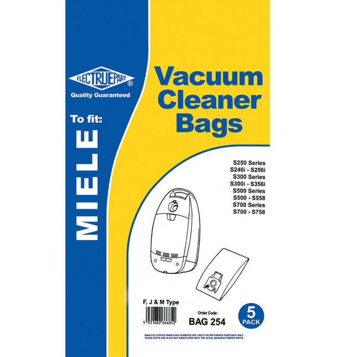 Miele FJM Style paper alternative dustbags  Radford Vac Centre  - 2