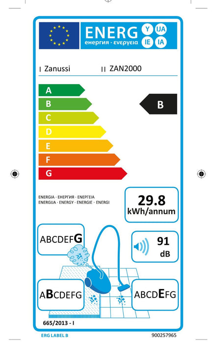 Zanussi ZAN2000A  Radford Vac Centre  - 4