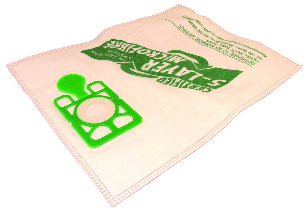 Microfiber dustbags x 10 to fit Numatic tub vacs Fits ALL Henry, Hetty, Harry, Basil, & James Vacuums  Radford Vac Centre  - 1